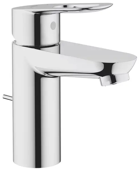 Baterie lavoar Grohe Bauloop 32814000, marime S, 150 mm, ventil, monocomanda, Crom lucios