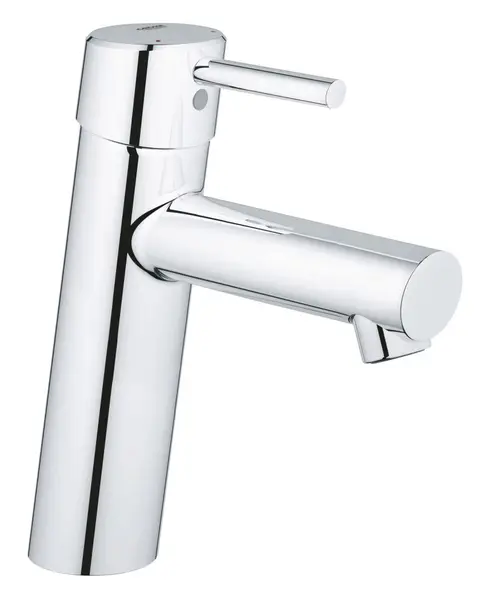 Baterie lavoar Grohe Concetto 23932001, 3/8, marimea M, monocomanda, crom, evacuare push to open, Crom