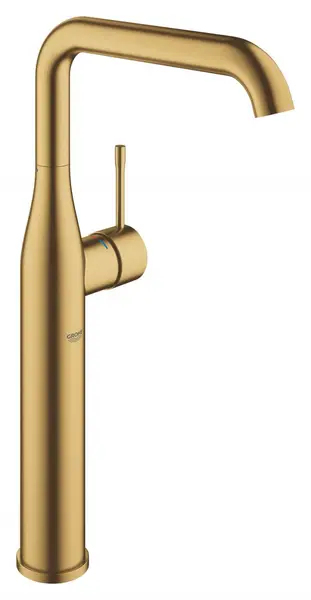 Baterie lavoar Grohe Essence 24170GN1, 3/8'', marimea XL, monocomanda, cartus ceramic, pivotanta, fara ventil, mat, cool sunrise