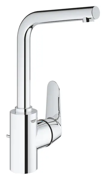 Baterie lavoar Grohe Eurodisc Cosmopolitan 23054003, 3/8, marimea L, pivotanta, monocomanda, evacuare cu tija, Crom