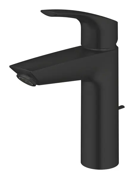 Baterie lavoar Grohe Eurosmart 233222433, marime M, 195 mm, ventil, Negru mat