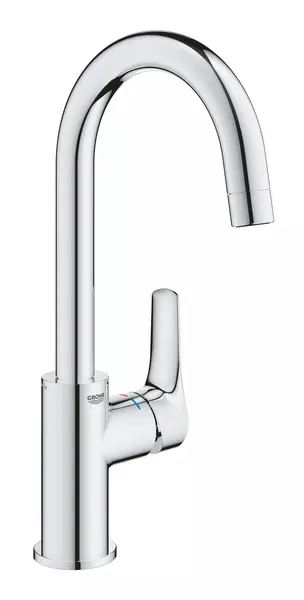 Baterie lavoar Grohe Eurosmart 23970003, marime L, 311 mm, ventil, monocomanda, Crom lucios