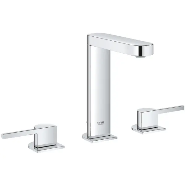 Baterie lavoar Grohe Plus 20301003, 1/2, marimea M, dubla comanda, evacuare cu tija, Crom