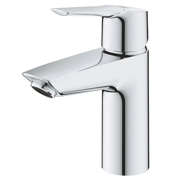 Baterie lavoar Grohe Start 23550002, marimea S, furtune flexibile,ventil push, Crom