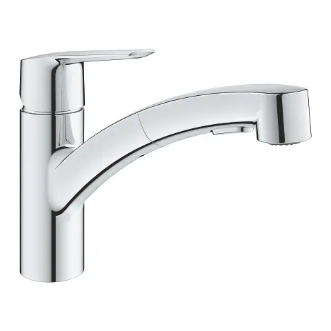 Baterie lavoar Grohe Start 30531001, 1/2, cartus ceramic, SilkMove, Crom