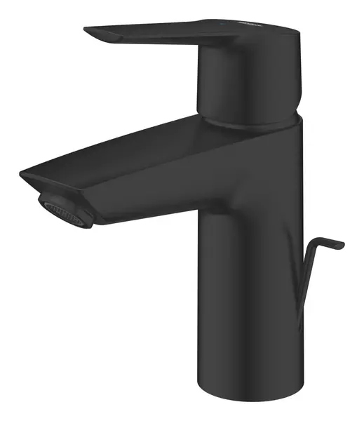 Baterie lavoar Grohe Start 311372432, marime S, 165 mm, pornire rece, ventil, Negru mat