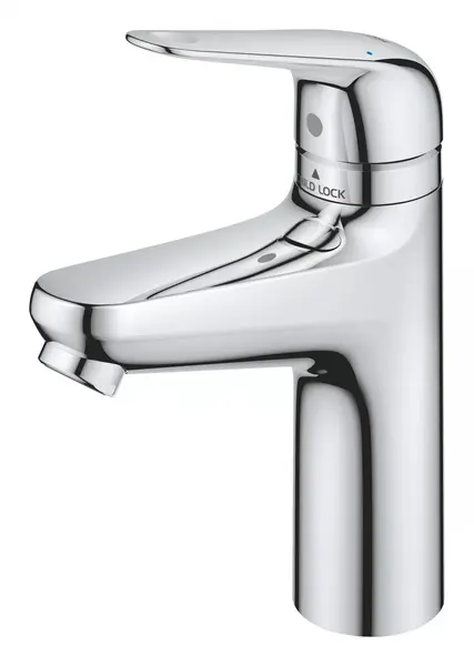 Baterie lavoar Grohe Swift 24327001, marime M, 185 mm, ChildLock, ventil, Crom lucios