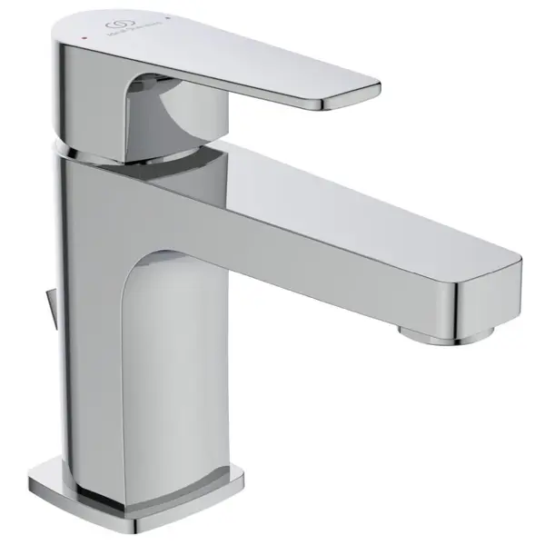 Baterie lavoar Ideal Standard Cerafine D H80 crom lucios cu ventil metalic inclus