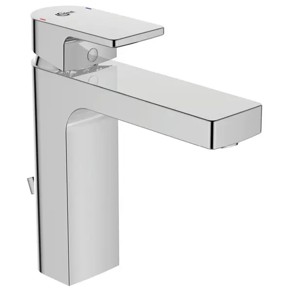 Baterie lavoar Ideal Standard Edge crom lucios cu ventil inclus