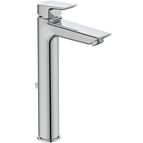 Baterie lavoar inalta Ideal Standard Tesi crom lucios cu ventil inclus