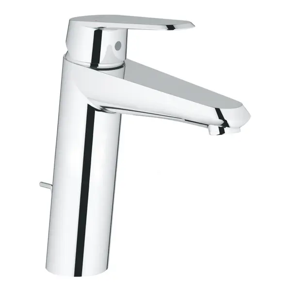 Baterie lavoar monocomanda Grohe 23448002, Cartus ceramic, Limitator debit, Crom