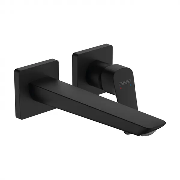 Baterie lavoar, negru mat, monocomanda, Hansgrohe Logis