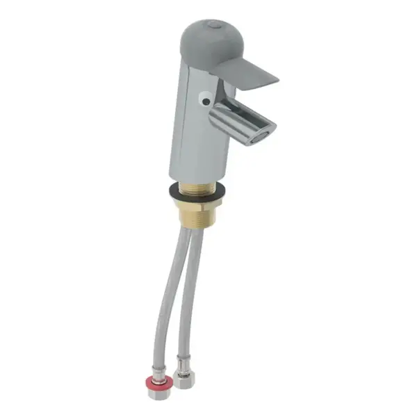 Baterie lavoar pentru copii, cu mixare, crom lucios, pipa fixa 8,5 cm, monocomanda, stativa, Geberit Bambini