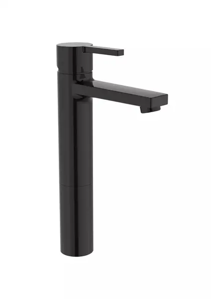Baterie lavoar Roca Naia A5A3B96CN0, marime XL, 285 mm, pornire rece, lucios, Negru titan