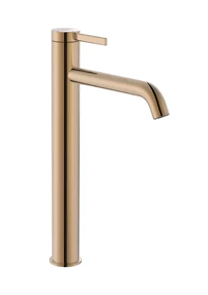 Baterie lavoar Roca ONA A5A349ERG0, marime XL, 320 mm, pornire rece, ventil, lucios, Rose gold