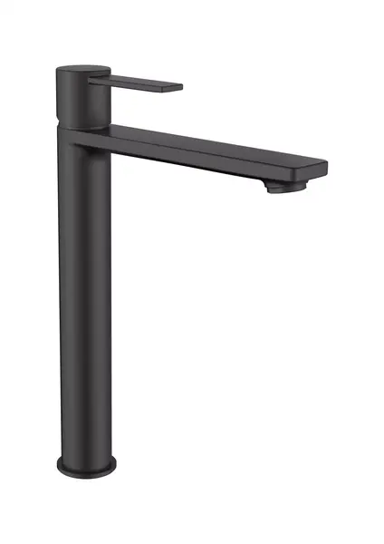 Baterie lavoar Roca Targa A5A345FNB0, marime XL, 289 mm, pornire rece, mat, Negru