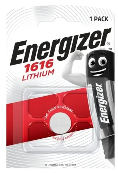 Baterie litiu Energizer - CR1616, 3V, 1 buc.