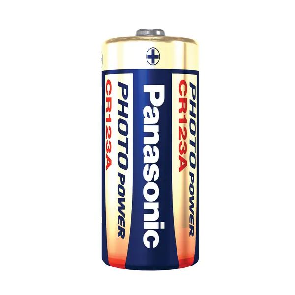 Baterie Litiu Panasonic 3V CR123A 1550mAh, Dimensiuni 16.8 x 34.55 mm Blister 1, BA081395