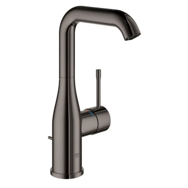 Baterie pentru spalator Grohe Spa Colours 32628A01, monocomanda, cartus ceramic, pipa pivotanta, marimea L, Gri lucios (Hard Graphite)