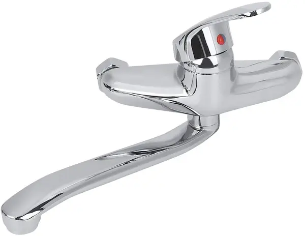 Baterie Perete cu Clapeta cu Teava Scurta 20cm