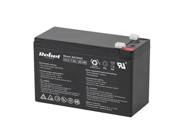 Baterie plumb acid 12V / 7.0Ah REBEL
