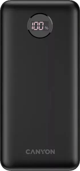 Baterie portabilă Canyon - PB-2002, 20000 mAh, negru