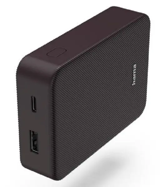 Baterie portabilă Hama - 201715, 20000 mAh, Neagră