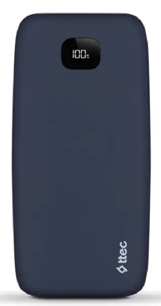 Baterie portabilă ttec - ChargeUp Pro, 20 000 mAh, albastru