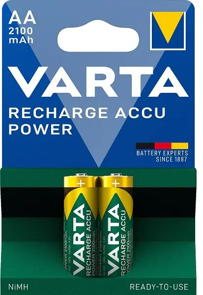 Baterie reîncărcabilă VARTA - Recherge Accu Power, AA, 2 buc.
