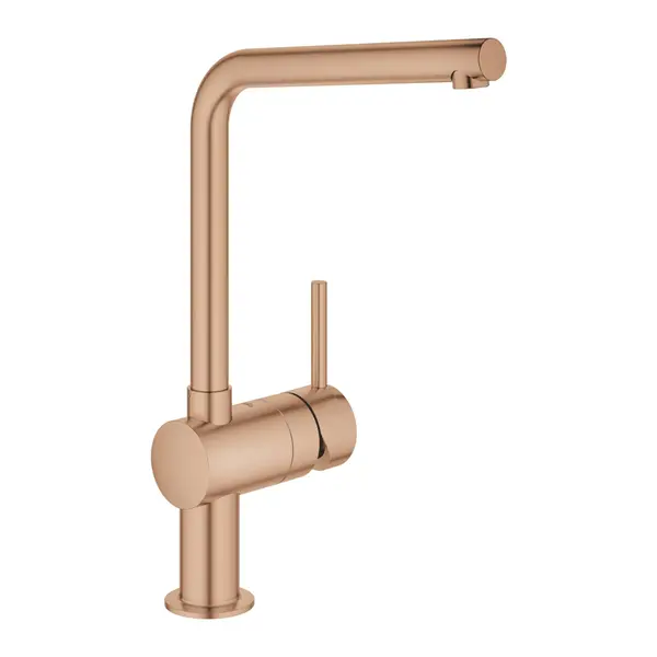 Baterie spalator cu monocomanda Grohe Minta 31375DL0, 1/2, Brushed Warm Sunset
