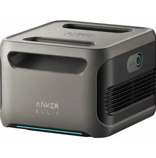 Baterie suplimentara Anker Solix BP3800 pentru statia de alimentare Anker Solix F3800, 3840Wh, LiFePO4 (Gri/Negru)