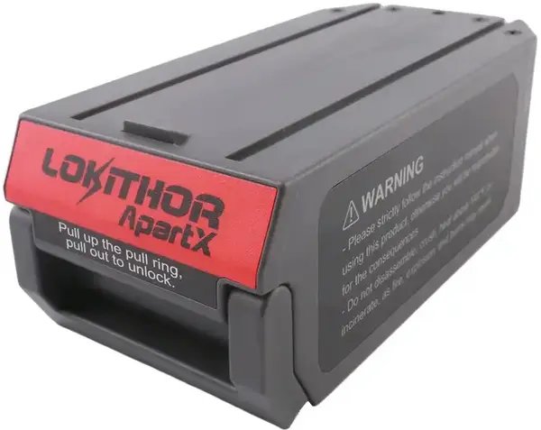 Baterie suplimentară Lokithor - LiFePO4, 12V, 2500A, pentru ApartX 73.6 Wh