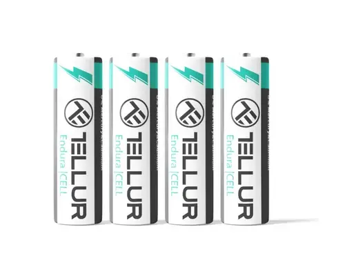 Baterie Tellur Endura Cell, Zinc-Carbon, AA R6, 1.5V, 4buc/set
