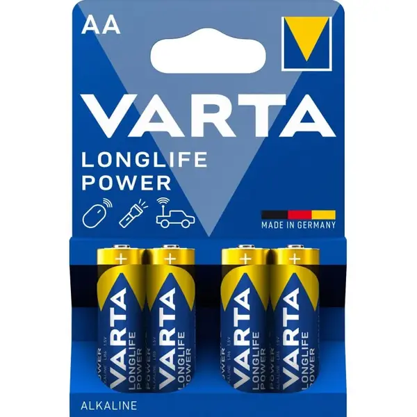 Baterie Varta Longlife Power 4906 AA/LR6 1.5v 4/set Baterie Varta Longlife Power 4906 AA/LR6 1.5v 4/set