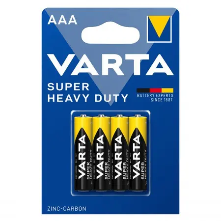 Baterie Varta Super heavyduty AAA R3 B4 1.5v V2003B Baterie Varta Super heavyduty AAA R3 B4 1.5v V2003B
