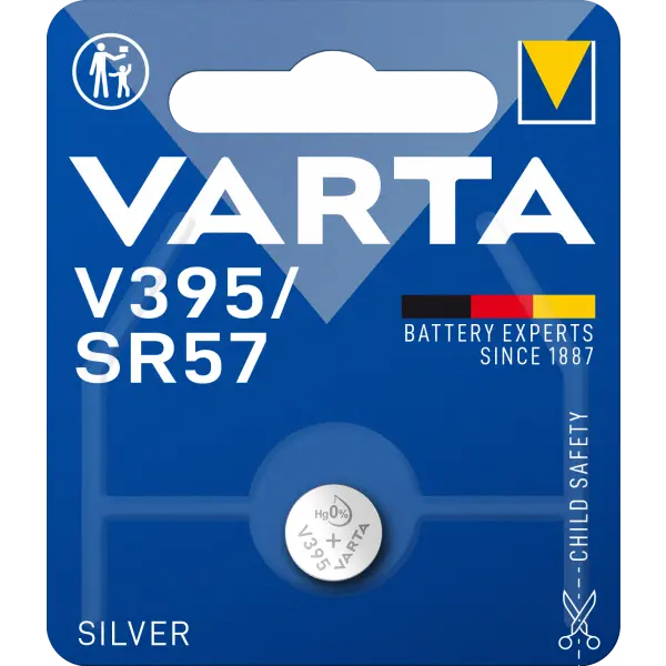 Baterie Varta, V395 / SR57