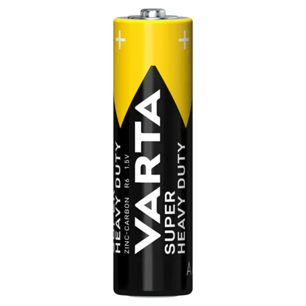 Baterii AA LR6 1.5V Varta Super Heavy Duty Blister 4, A0115449