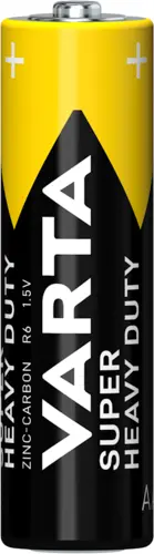 Baterii AA LR6 1.5V Varta Super Heavy Duty, set 4 buc (Bulk)