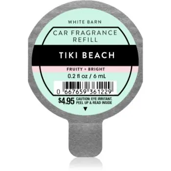 Bath & Body Works Tiki Beach parfum pentru masina rezervă