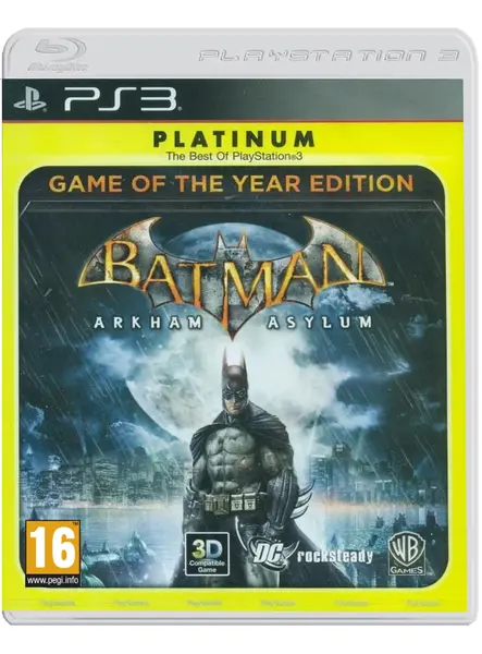 Batman Arkham Asylum Goty Platinum Playstation 3 PlayStation 3|PC|PlayStation 4|Xbox 360