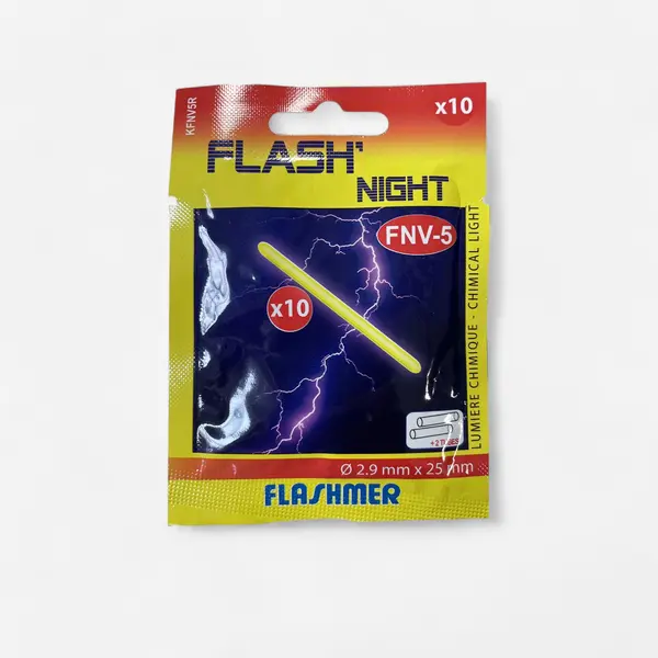 Batoane luminoase Starlite pescuit 10x FLASH NIGHT FNV-5 2,9x25mm