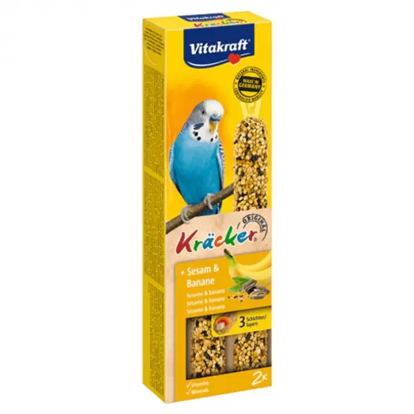 Batoane pentru perusi Vitakraft cu banane 2 buc