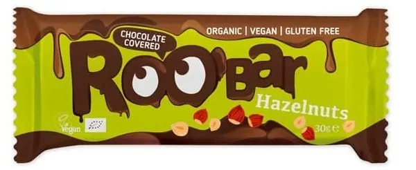 Baton cu alune și ciocolată, 30 g, Roobar