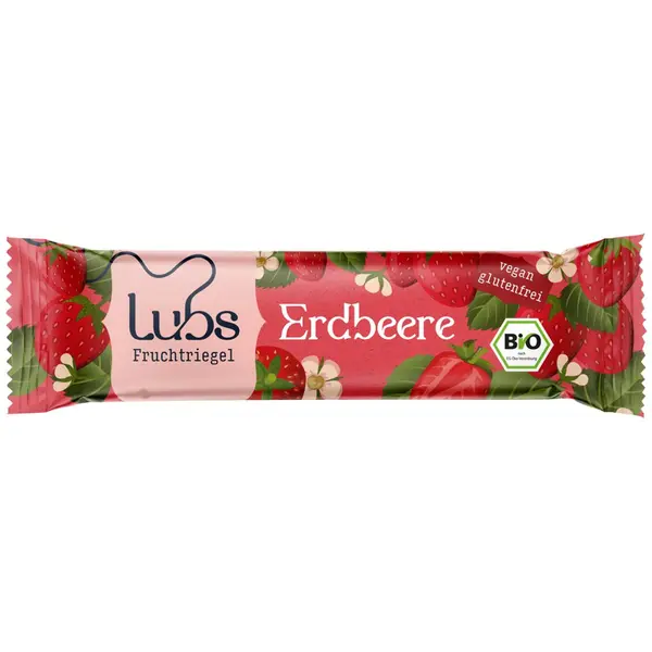Baton cu capsuni fara gluten, eco - 30 g