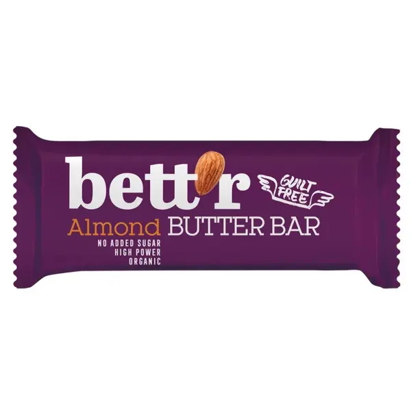Baton cu crema de migdale, bio, 30g, Bettr