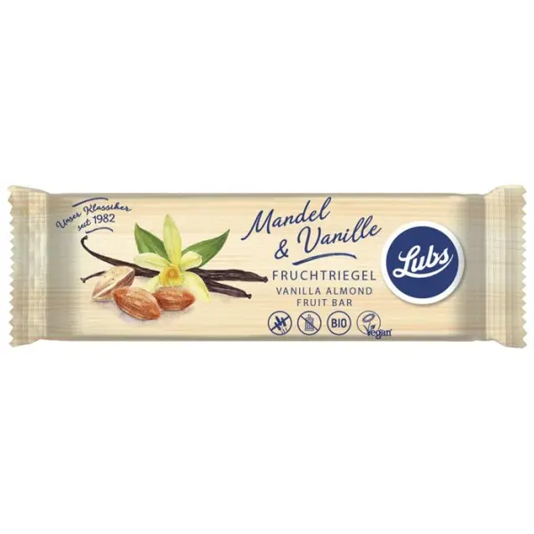 Baton cu migdale si vanilie fara gluten, eco - 40 g