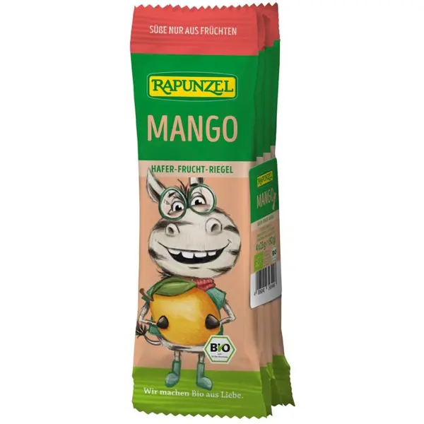 Baton cu ovaz si mango pentru copii 3 ani 4x23g, eco - 92 g