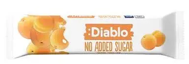 Baton de cereale cu caise si invelis de iaurt, fara zahar, 30 g, Diablo