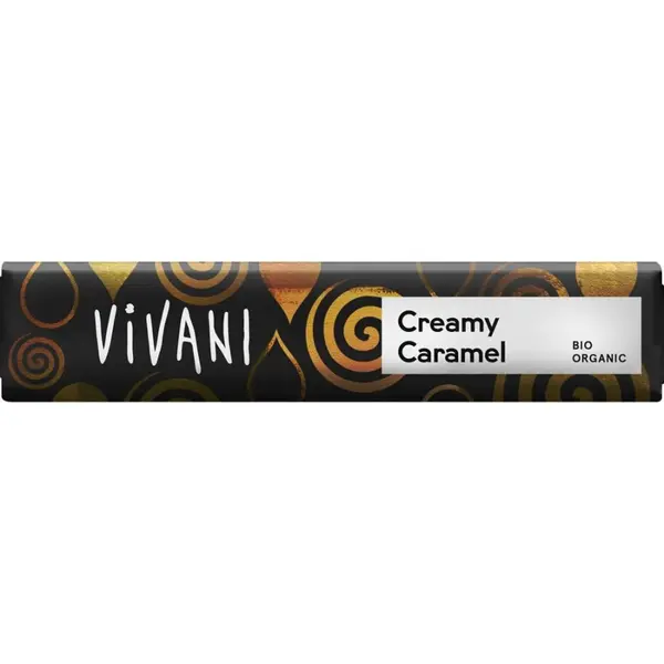Baton de ciocolata cu caramel cremos, eco - 40 g