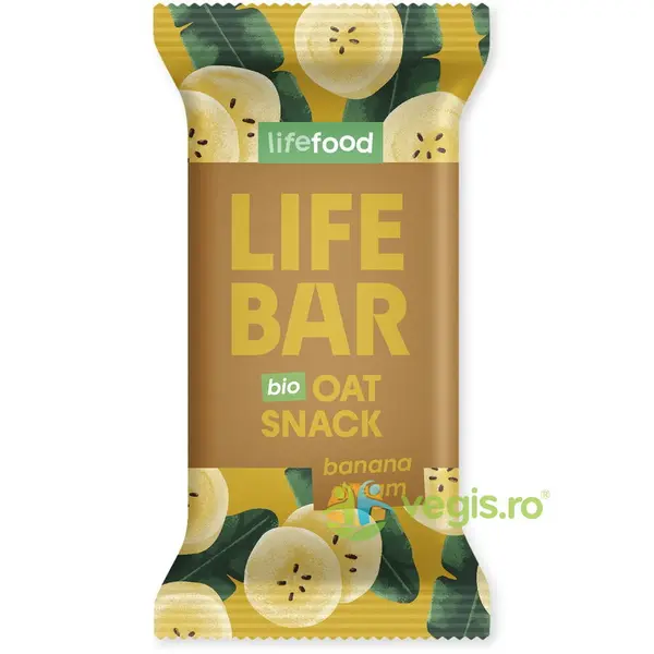 Baton de Ovaz cu Banane Ecologic/Bio 40g